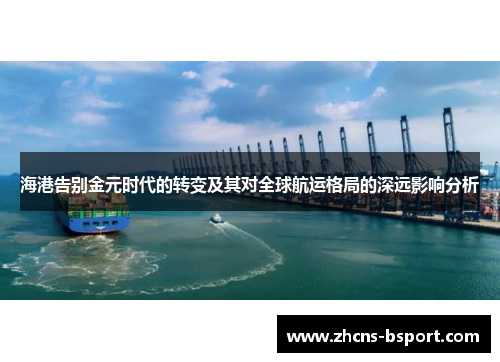 海港告别金元时代的转变及其对全球航运格局的深远影响分析 海港告别金元时代的转变及其对全球航运格局的深远影响分析